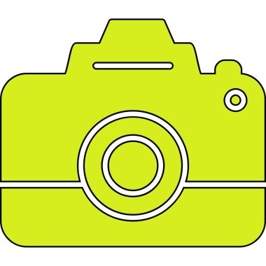 Kamera simgesi, basit tarzı