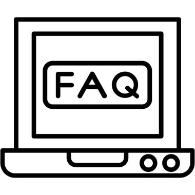 Web simgesi vektör illüstrasyonu