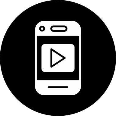 mobil simge vektör illüstrasyonu