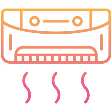 Modern otomatik simgenin vektör illüstrasyonu