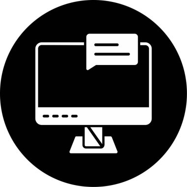 seo modern simgesinin vektör illüstrasyonu