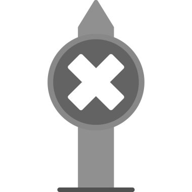 kılıç ağ simgesi basit tasarım