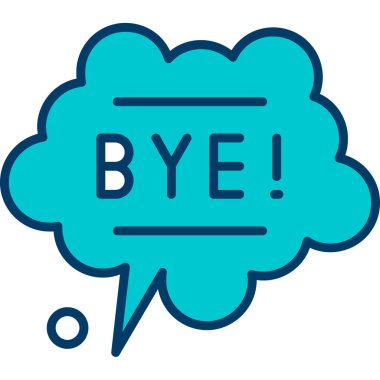 Konuşma balonu vektör tasarımı