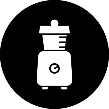 Bir şişe simgesinin vektör illüstrasyonu