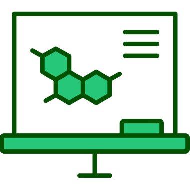 dizüstü bilgisayar simgesi, vektör illüstrasyonu