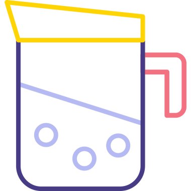 içki simgesi modern vektör illüstrasyonu