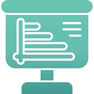 seo modern simgesinin vektör illüstrasyonu