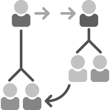 İş adamlarının vektör illüstrasyonu