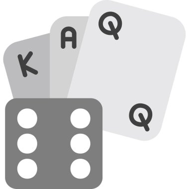 Oyun kartlarının vektör illüstrasyonu