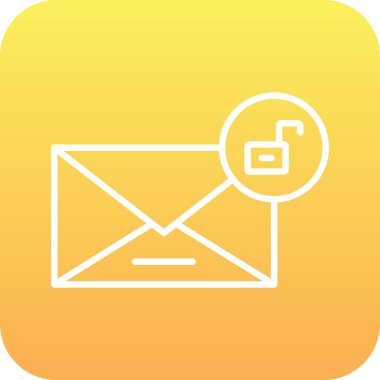 e- posta simgesi vektör illüstrasyonu