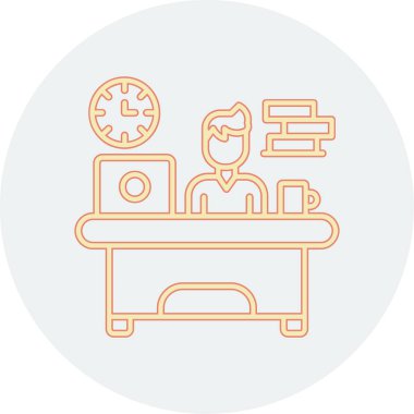 seo modern simgesinin vektör illüstrasyonu