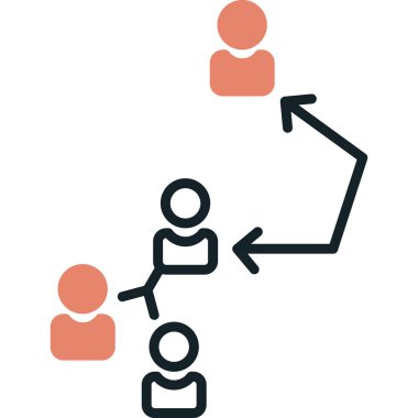 Ekip çalışması kavramı vektör çizim