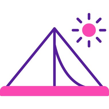 Köprü. Web simgesi basit illüstrasyon