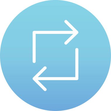 Eğilim biçimi izole edilmiş arkaplanda yön ok simgesi