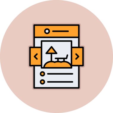 Web simgesi tasarımı vektör illüstrasyonu