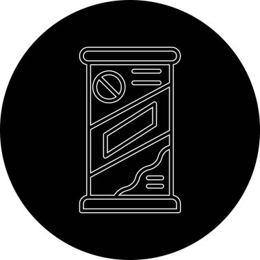 Modern b 'nin vektör illüstrasyonu eksik simgesi