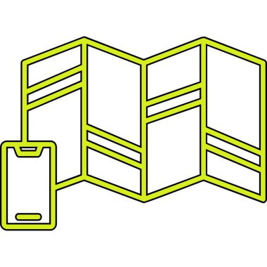 kutu gönderme simgesi ana hatları biçiminde