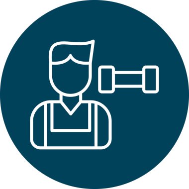 seo modern simgesinin vektör illüstrasyonu