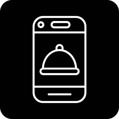 vektör yiyecek ve içecek simgesi