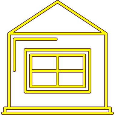 ev simgesi vektör sembolü