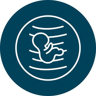 bebek emziği simgesi, vektör illüstrasyonu