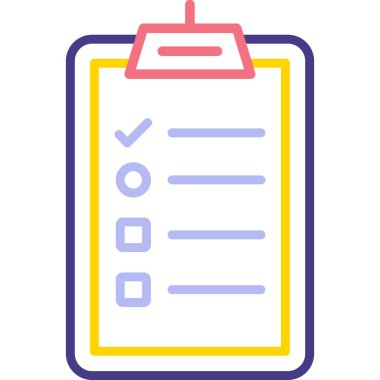 Kontrol listesi. Basit resimleme