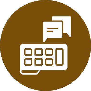 Kartvizit simgesinin vektör illüstrasyonu