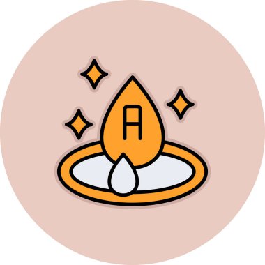 Bir mumun vektör illüstrasyonu