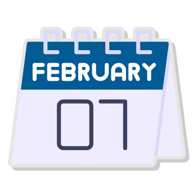 Tek takvim simgesinde 10 Şubat