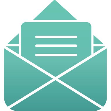 Posta simgesinin vektör illüstrasyonu