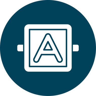 Modern eğitim ikonunun vektör illüstrasyonu