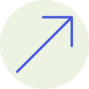 ok simgesi vektör illüstrasyonu