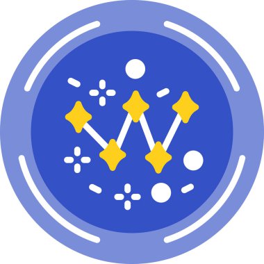 ağ simgesi, basit illüstrasyon