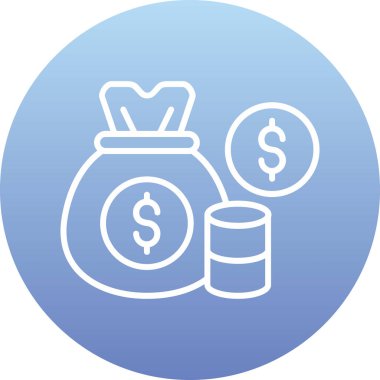 para simgesi vektör illüstrasyonu