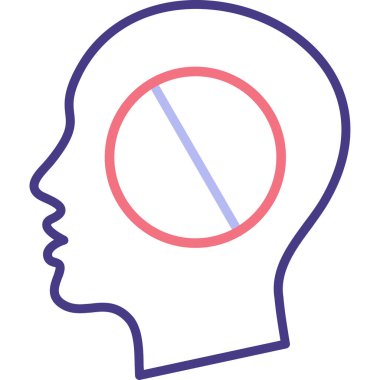 Modern simgelerin hiçbirinin vektör çizimi