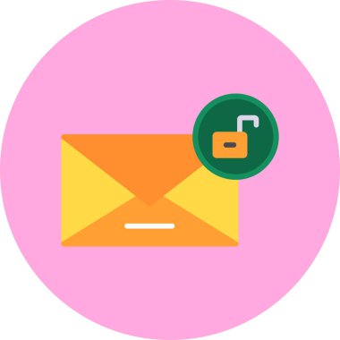 e-posta simgesi düz biçimli