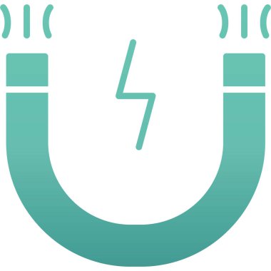 mıknatıs simgesi vektör çizimi