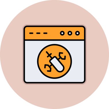 Web renk vektör simgesi