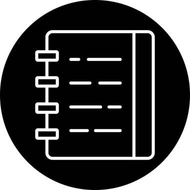 Belge. Web simgesi basit illüstrasyon