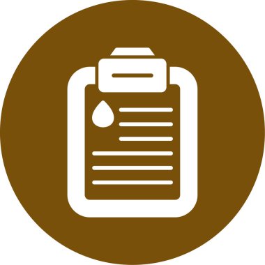 Belge simgesinin vektör illüstrasyonu