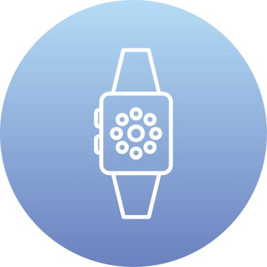 vektör izleme simgesi illüstrasyonu