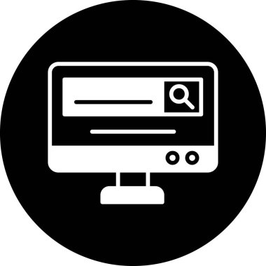 Web tasarım ikonu vektör illüstrasyonu