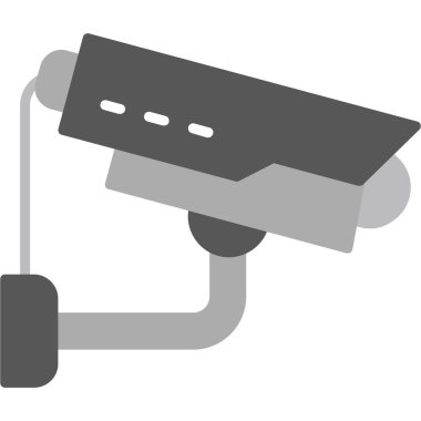 Güvenlik kamerası vektör simgesi