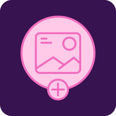 Harita yeri. Web simgesi basit illüstrasyon