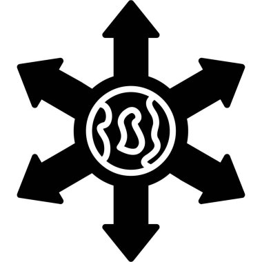 pusula yön bulma simgesini ayarla