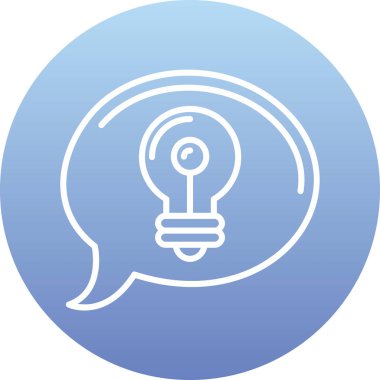 Ampul Simgesi, Vektör illüstrasyonu