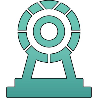 Ödül madalyası. Basit tasarım