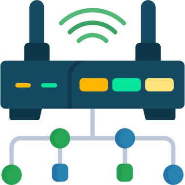 Wi-Fi ağ yönlendirici simgesi