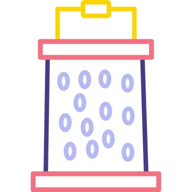 Basit vektör simgesi, içki illüstrasyonu