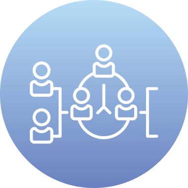 insanlar simge vektör illüstrasyonu